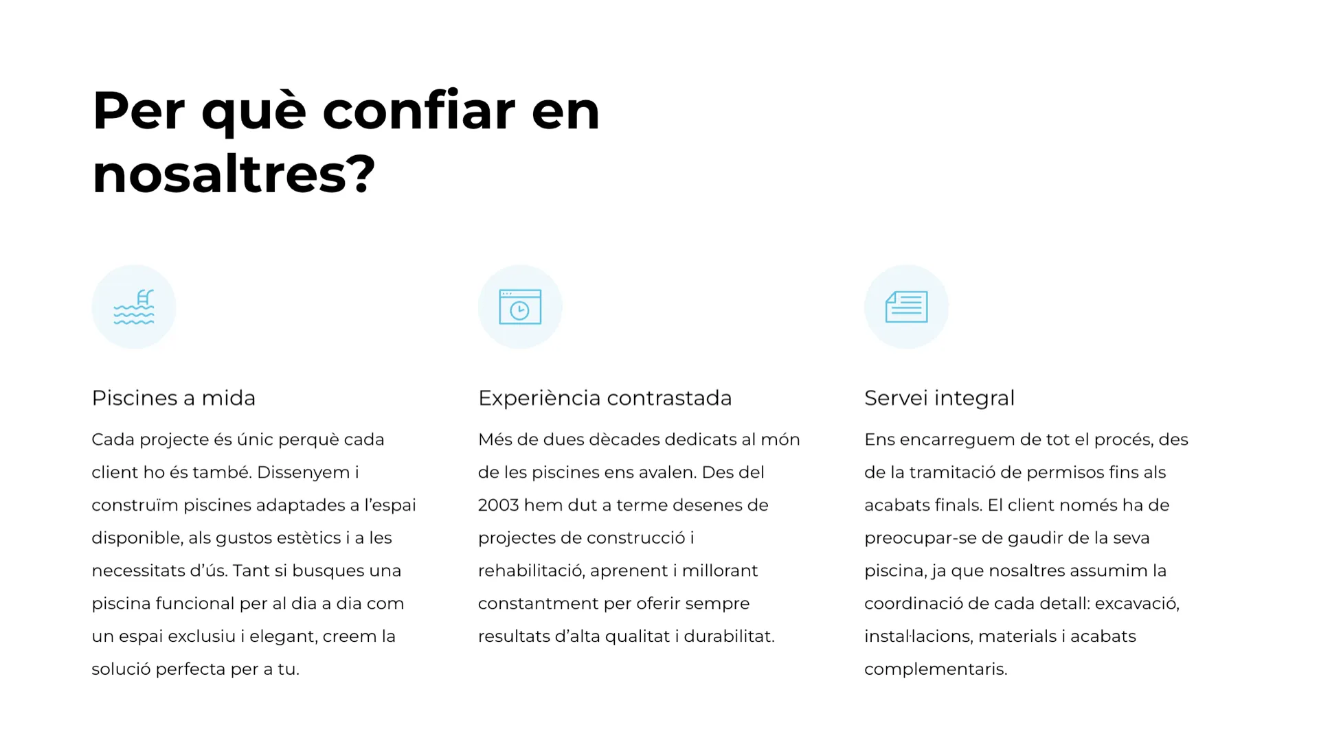 Piscines a mida - Imatge 2