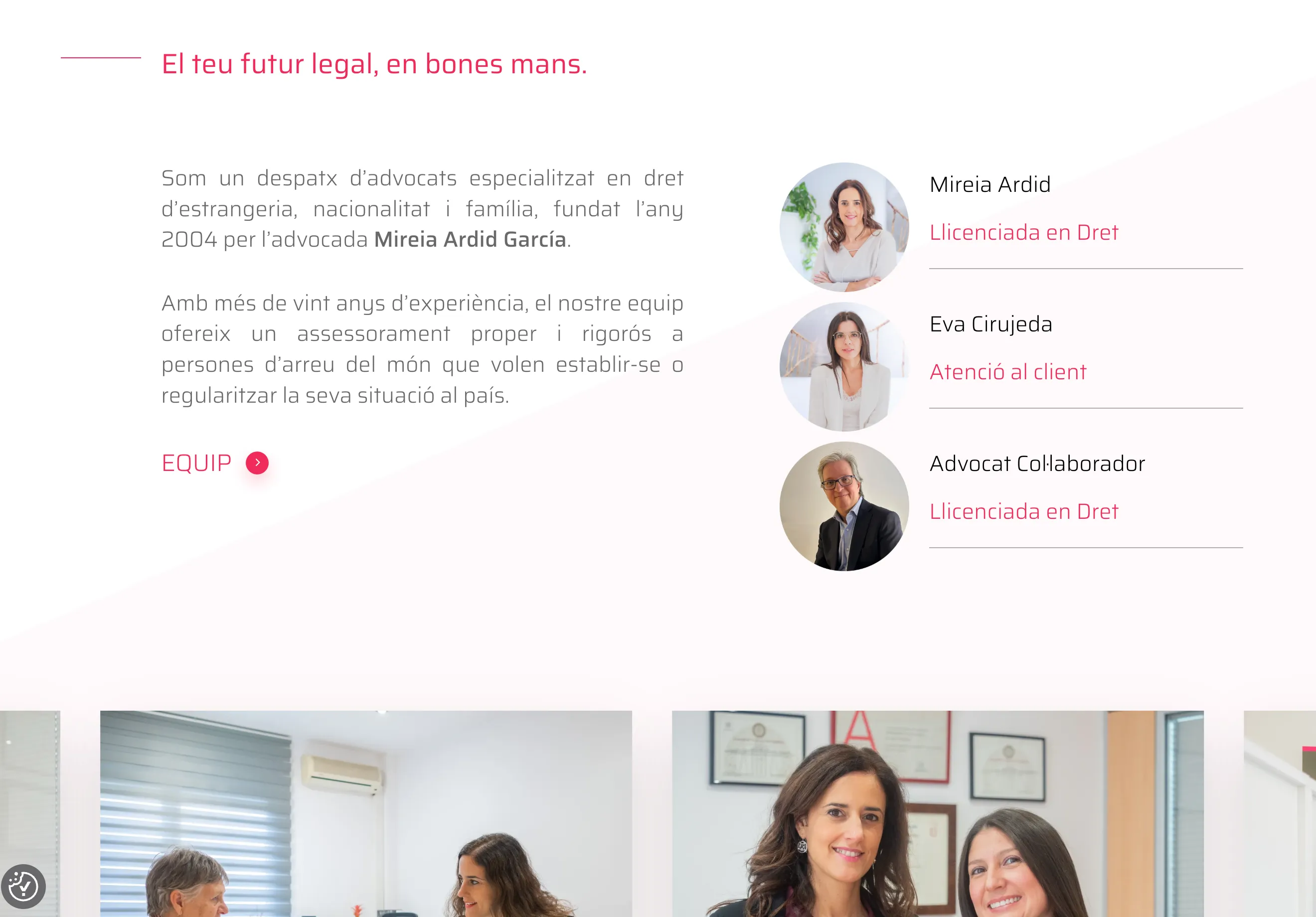 Dret d’estrangeria, nacionalitat i família - Imatge 2