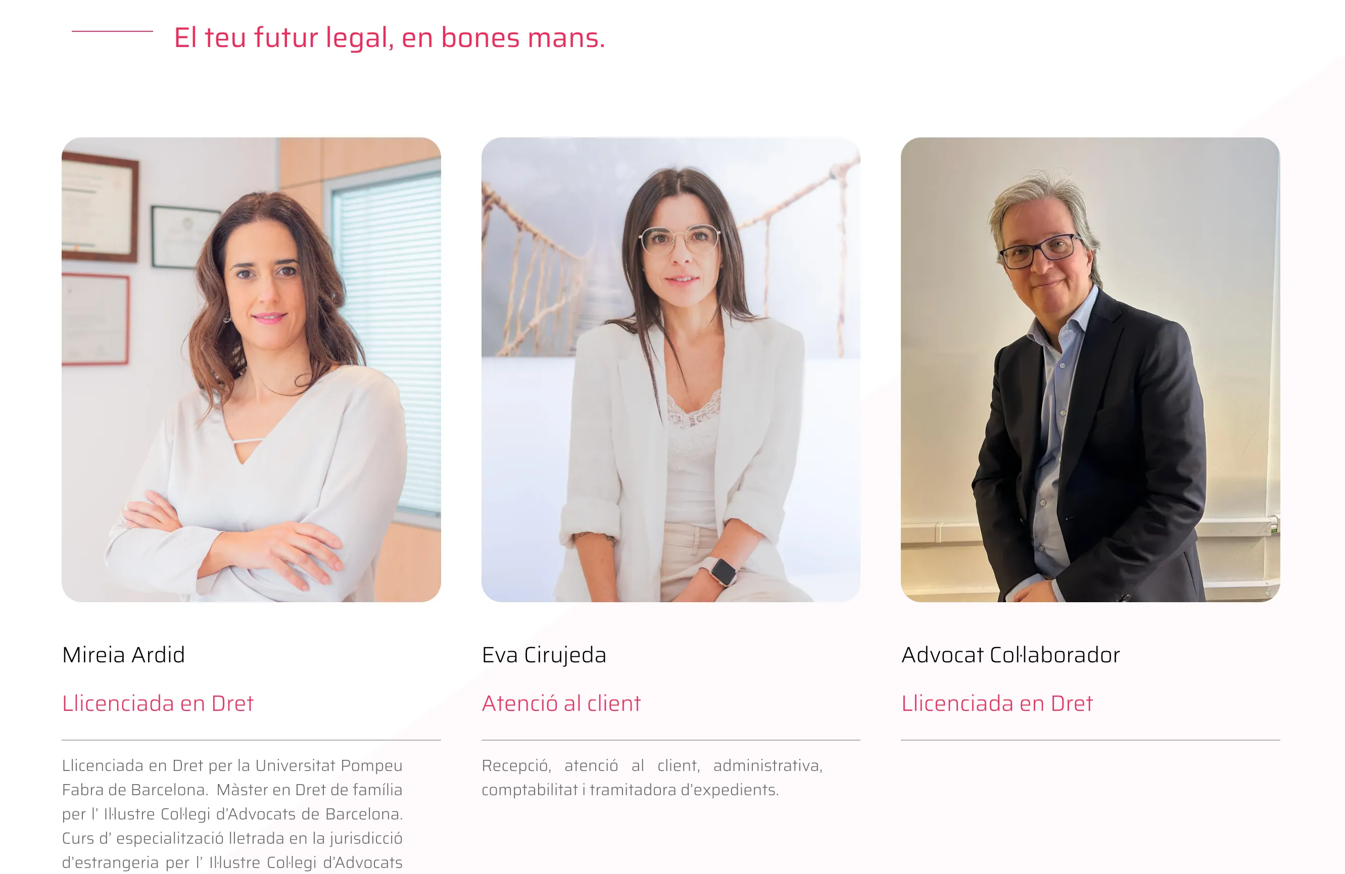 Dret d’estrangeria, nacionalitat i família - Imatge 3