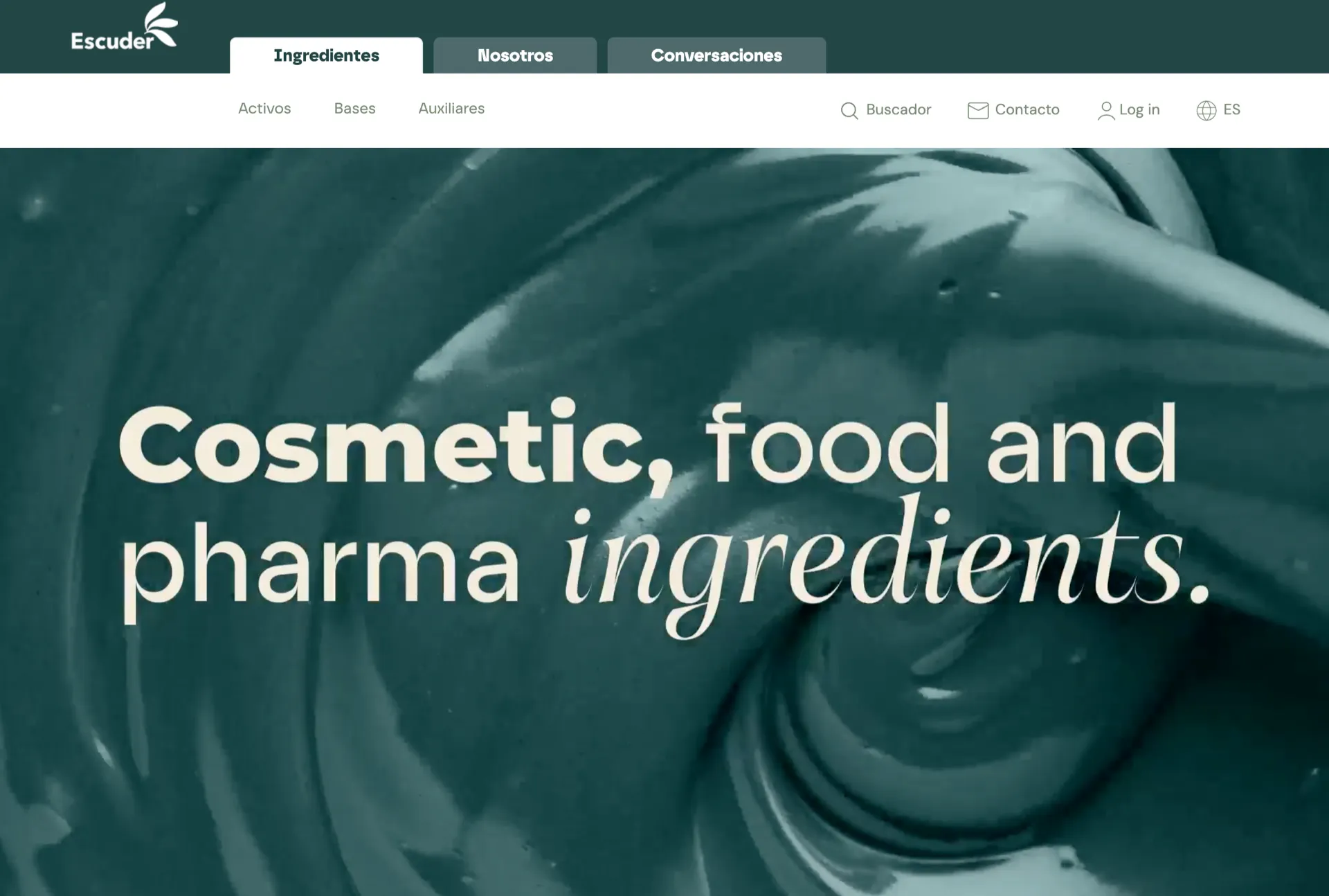 Ingredients B2B per a cosmètica, pharma i alimentació
