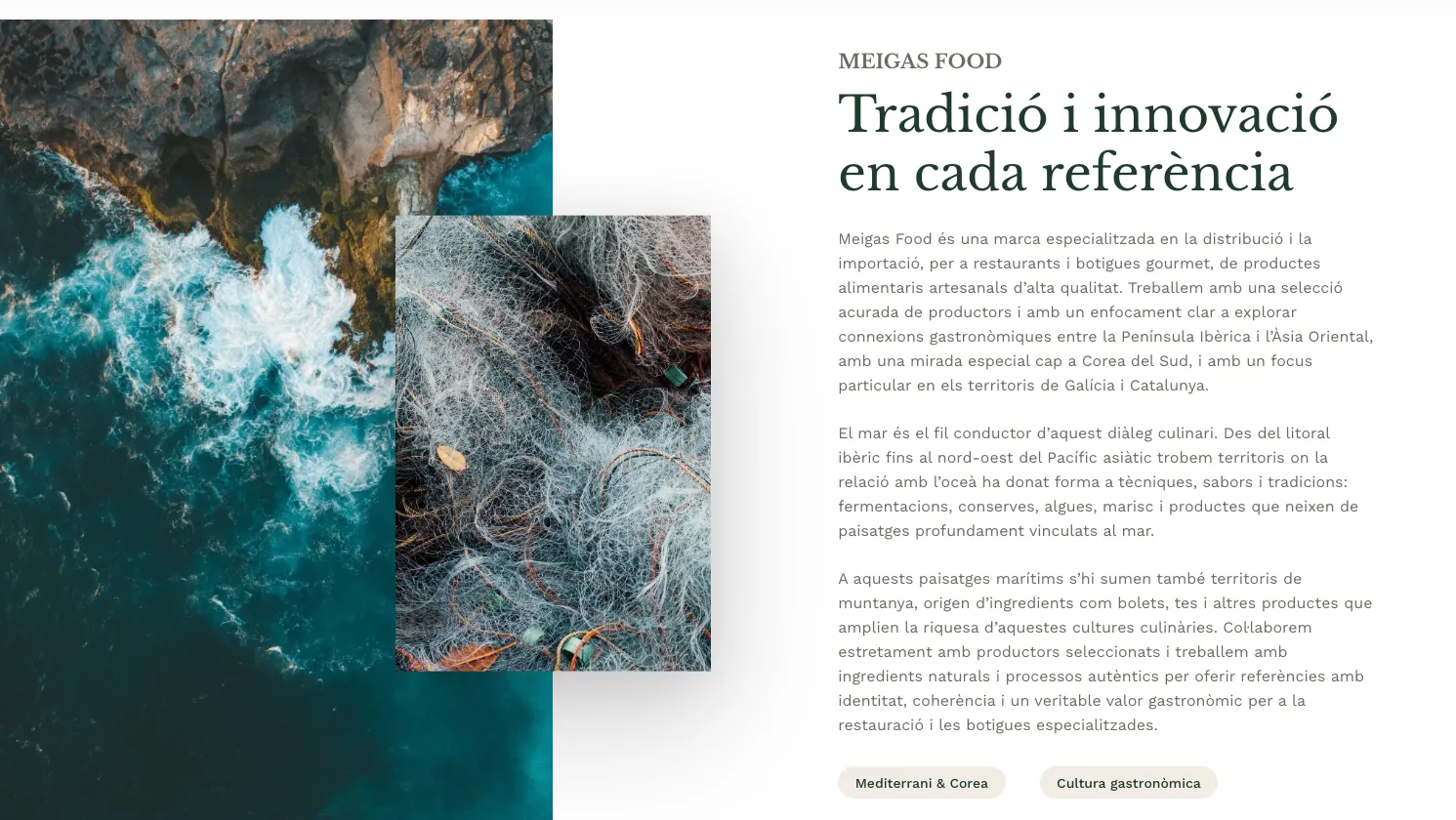 Meigas Food – Distribució gastronòmica premium - Imatge 2