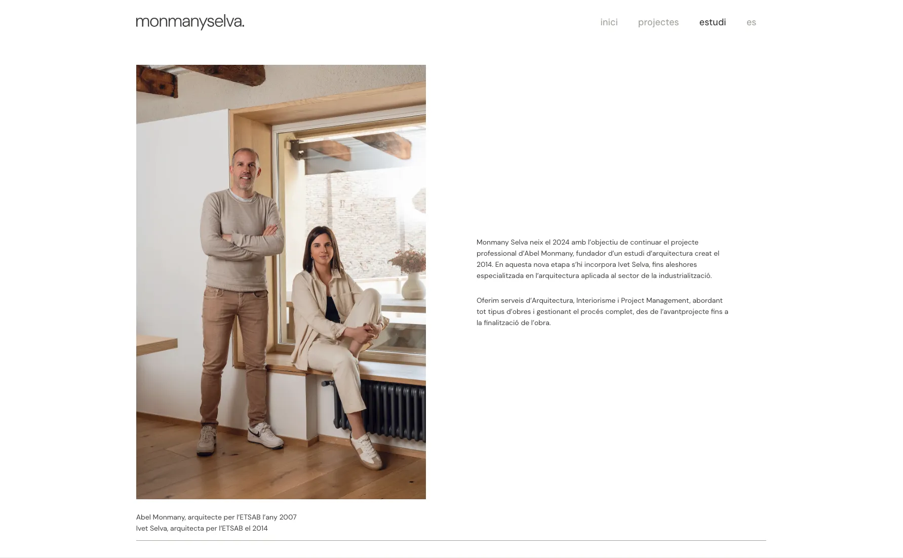 Monmany Selva – Arquitectura i interiorisme - Imatge 2
