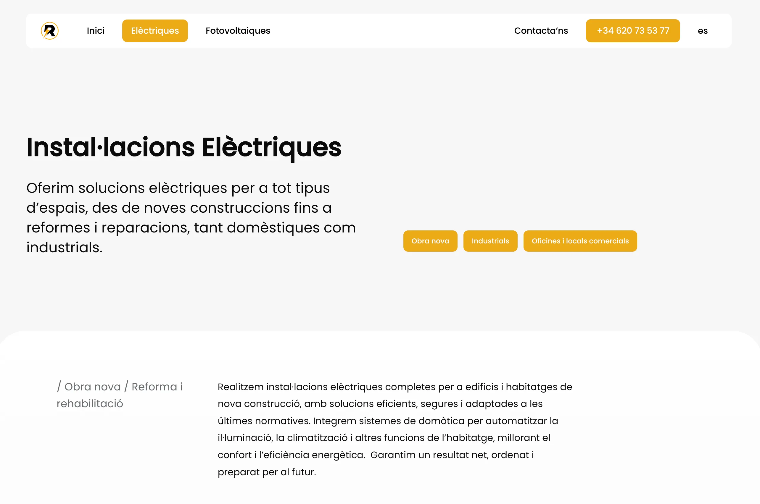Instal·lacions elèctriques i fotovoltaiques - Imatge 3